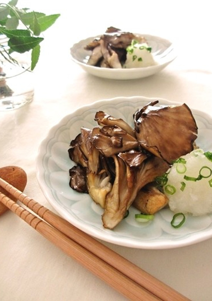 焼き舞茸＊カブおろし添え…-レシピのメイン写真