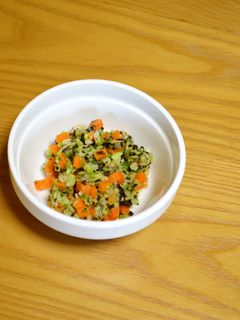離乳食*中期~『野菜たっぷりひじき煮』-レシピのメイン写真