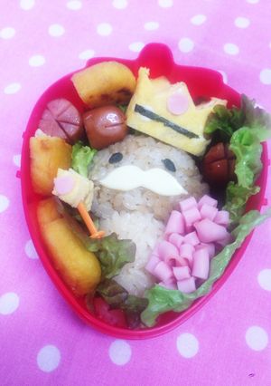 キャラ弁☆簡単☆王様なめこ-レシピのメイン写真