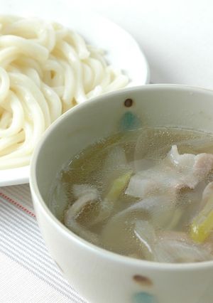塩こうじ肉汁うどん-レシピのメイン写真