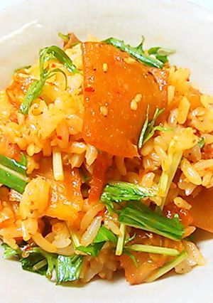 キムタク混ぜご飯のふわとろオムライス-レシピのメイン写真