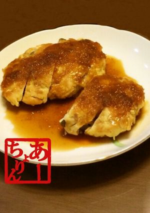 鶏胸肉を自家挽き★きのこハンバーグ-レシピのメイン写真