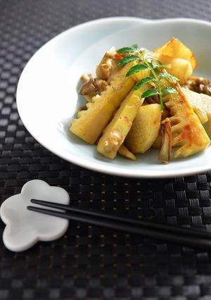 筍と長芋･舞茸のオイスターソース炒め-レシピのメイン写真