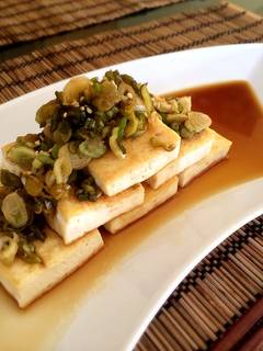 豆腐の簡単レシピ】豆腐ステーキのポン酢あんかけが美味しすぎる