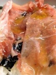 生ハム丼-レシピのメイン写真