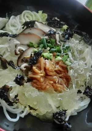 ☆白冷麺☆w茸-レシピのメイン写真