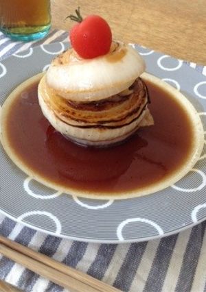 メインになる！簡単まるたまステーキ♪-レシピのメイン写真