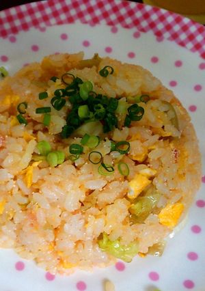 簡単！激うま！たらこバターチャーハン-レシピのメイン写真
