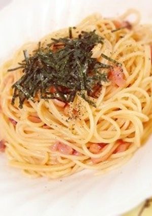 イカ明太パスタ-レシピのメイン写真