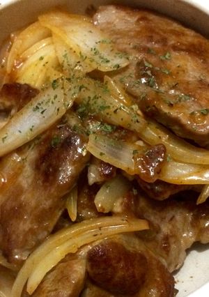玉ねぎポークソテー-レシピのメイン写真