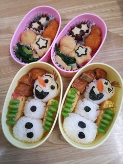 キャラ弁★オラフおにぎり★アナと雪の女王-レシピのメイン写真