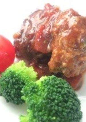 子供に野菜ハンバーグ-レシピのメイン写真