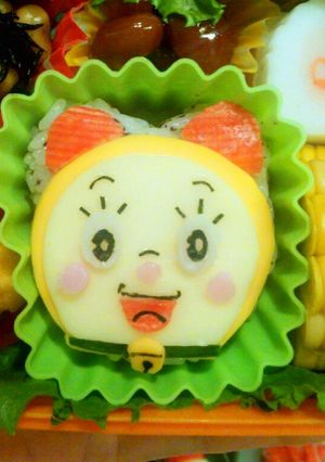 キャラ弁♪卵を焼かずに ドラミちゃん-レシピのメイン写真