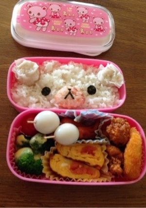 簡単キャラ弁〜初級(コリラックマ)-レシピのメイン写真