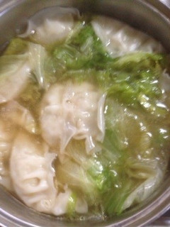 冷凍餃子スープ-レシピのメイン写真