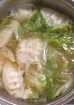 冷凍餃子スープ-レシピのメイン写真