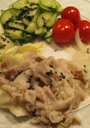 コールドポーク-レシピのメイン写真