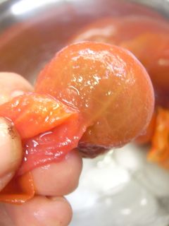 ミニトマトの皮の剥き方-レシピのメイン写真