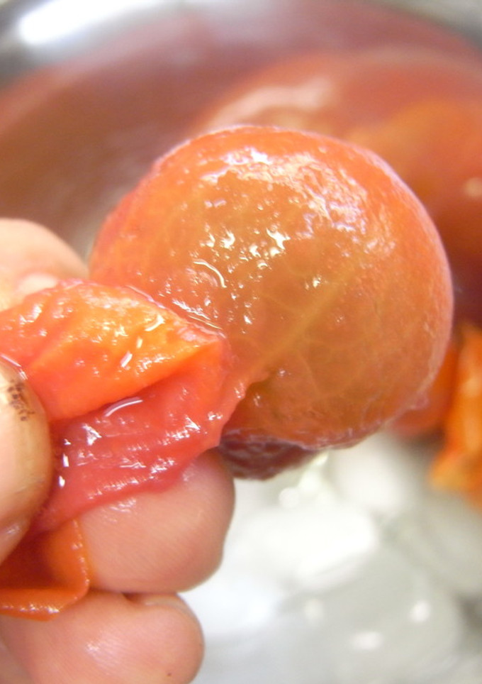 ミニトマトの皮の剥き方-レシピのメイン写真