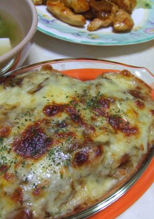 残ったカレーで★簡単焼きカレー風-レシピのメイン写真