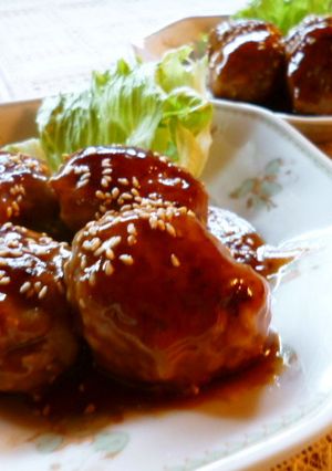 肉だんごの甘酢あん♪-レシピのメイン写真