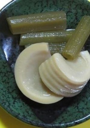 ふきの煮物の残りで-レシピのメイン写真