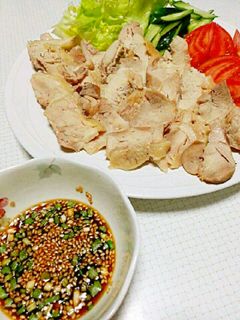 さっぱり茹で鶏-レシピのメイン写真