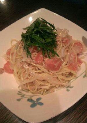 爽やか♪ひんやりトマトの冷製パスタ-レシピのメイン写真