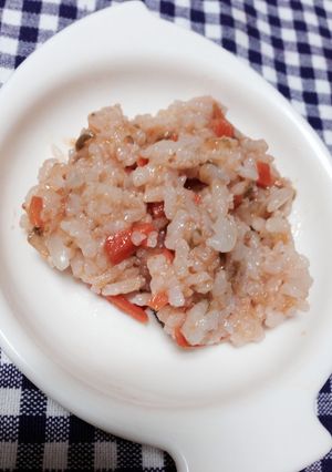 離乳食後期に♪炊き込みケチャップご飯-レシピのメイン写真