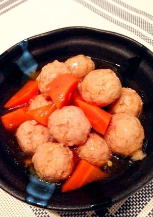 味しみ◎ふわふわ肉団子の煮物-レシピのメイン写真