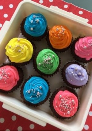 デコレーションカップケーキ♡-レシピのメイン写真
