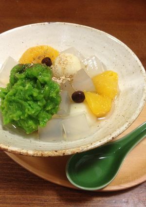 えんどう豆で♪ ずんだ餅 和スイーツ♪-レシピのメイン写真