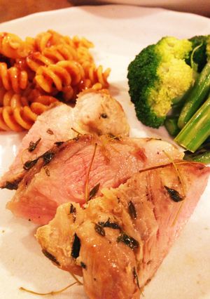 フライパンで簡単★ 豚肉のロースト-レシピのメイン写真