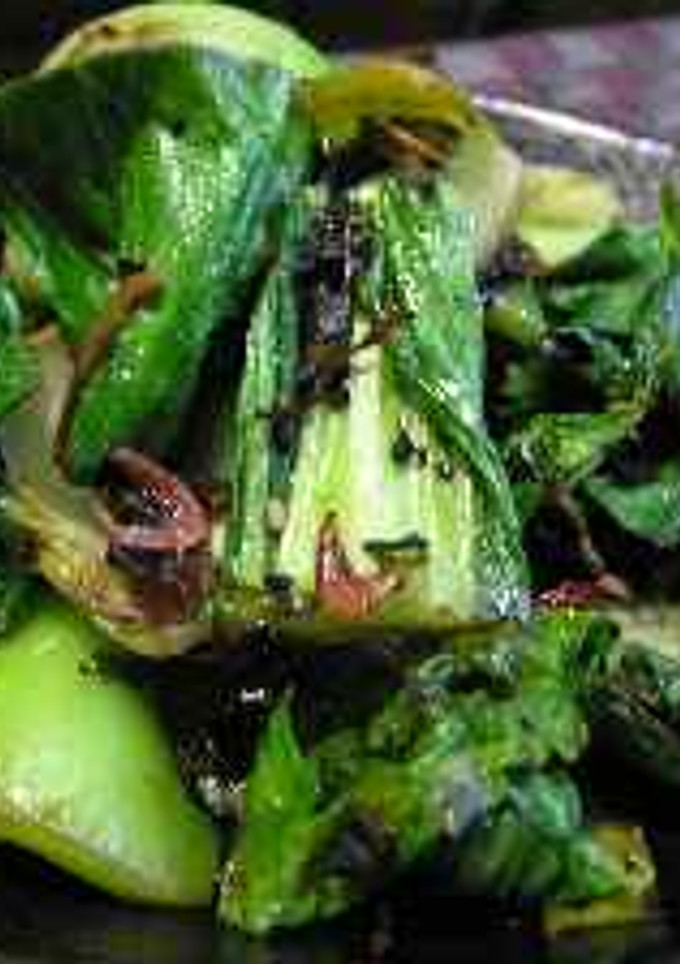 青梗菜の干しえび炒め-レシピのメイン写真