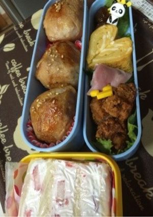 肉巻きおにぎり-レシピのメイン写真