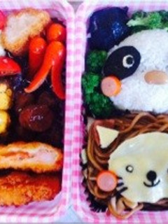 動物園お弁当-レシピのメイン写真