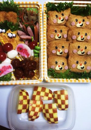 稲荷寿司のお弁当-レシピのメイン写真