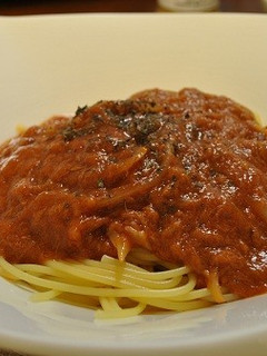 ツナと新玉ねぎのトマトソースパスタ-レシピのメイン写真