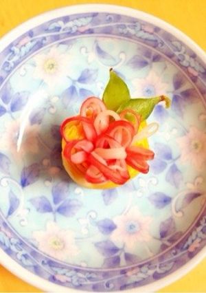 簡単！キャラ弁にカニカマのお花♡-レシピのメイン写真