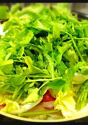 芹レタス鍋-レシピのメイン写真