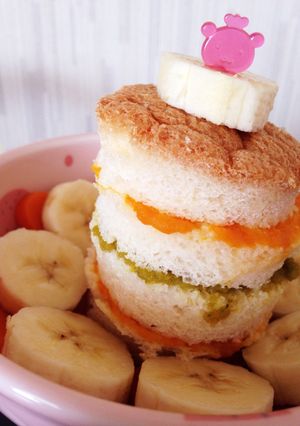簡単☆1歳お誕生日ケーキ☆-レシピのメイン写真
