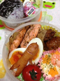 ソーセー人弁当-レシピのメイン写真