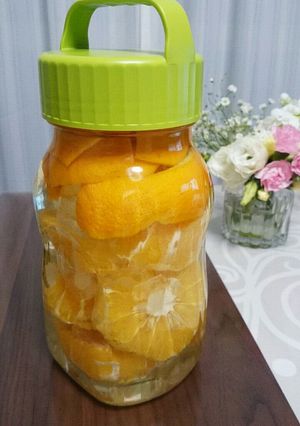 シンプル夏みかん酒 飲みきり♪-レシピのメイン写真