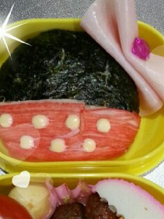 ミニーちゃんお弁当-レシピのメイン写真