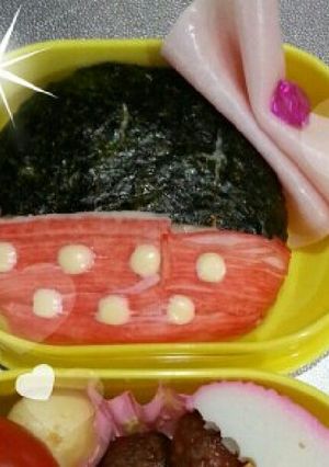 ミニーちゃんお弁当-レシピのメイン写真