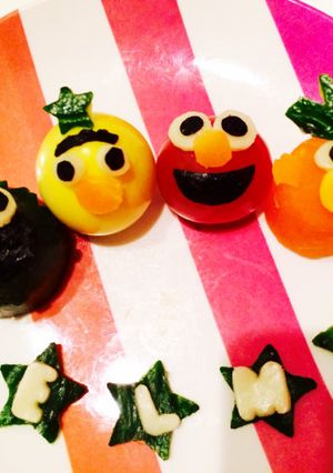 ♪キャラ弁に☆セサミの仲間達♪-レシピのメイン写真