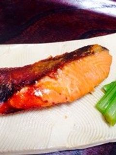 鮭の味噌漬け焼き-レシピのメイン写真