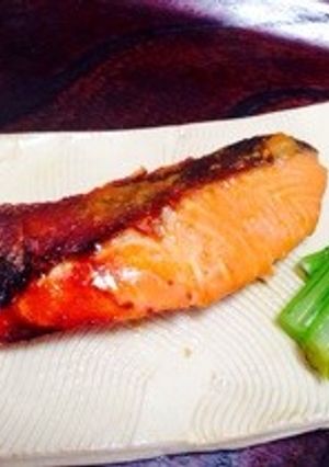 鮭の味噌漬け焼き-レシピのメイン写真