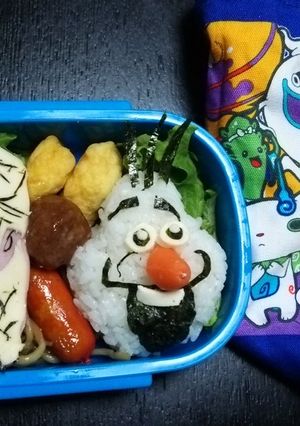 キャラ弁・アナと雪の女王-レシピのメイン写真
