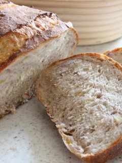 オレンジピールとくるみのカンパーニュ-レシピのメイン写真